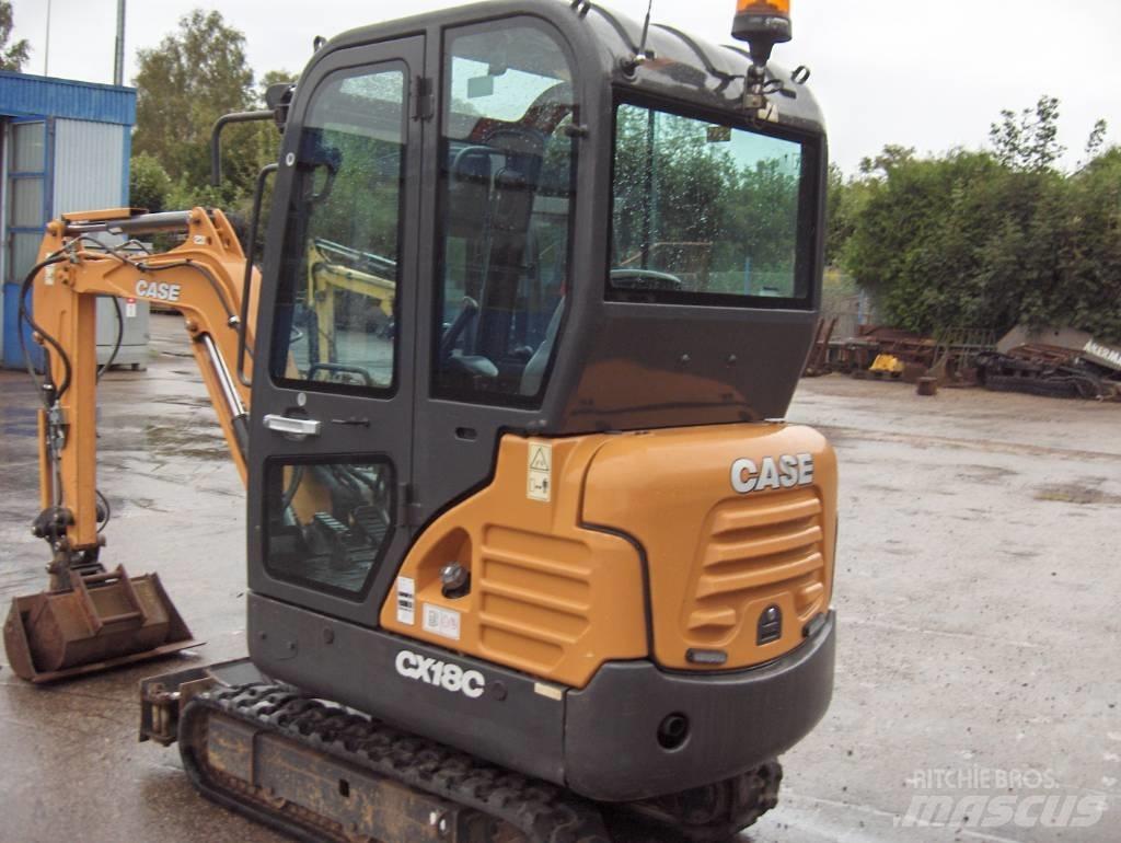CASE CX 18 C Minigrävare < 7t