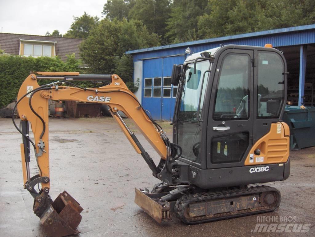 CASE CX 18 C Minigrävare < 7t