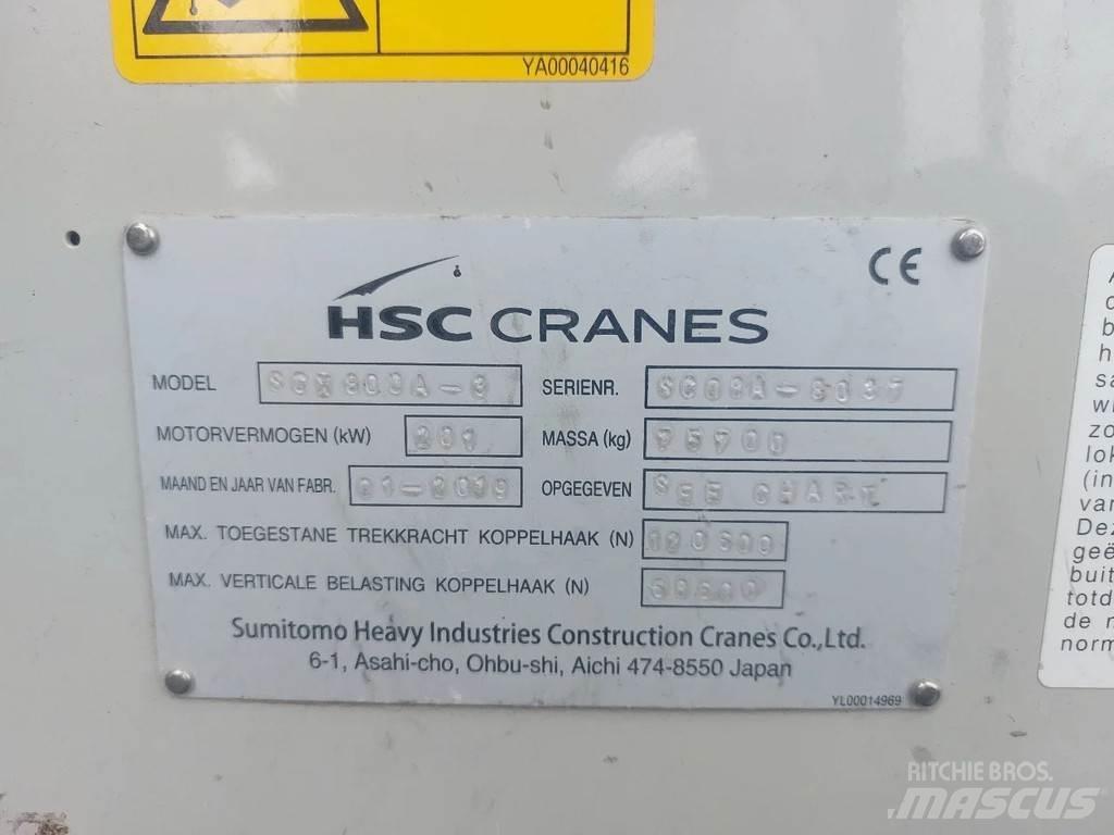 Hitachi SCX 800A-3 Terrängkranar (Grov terräng)