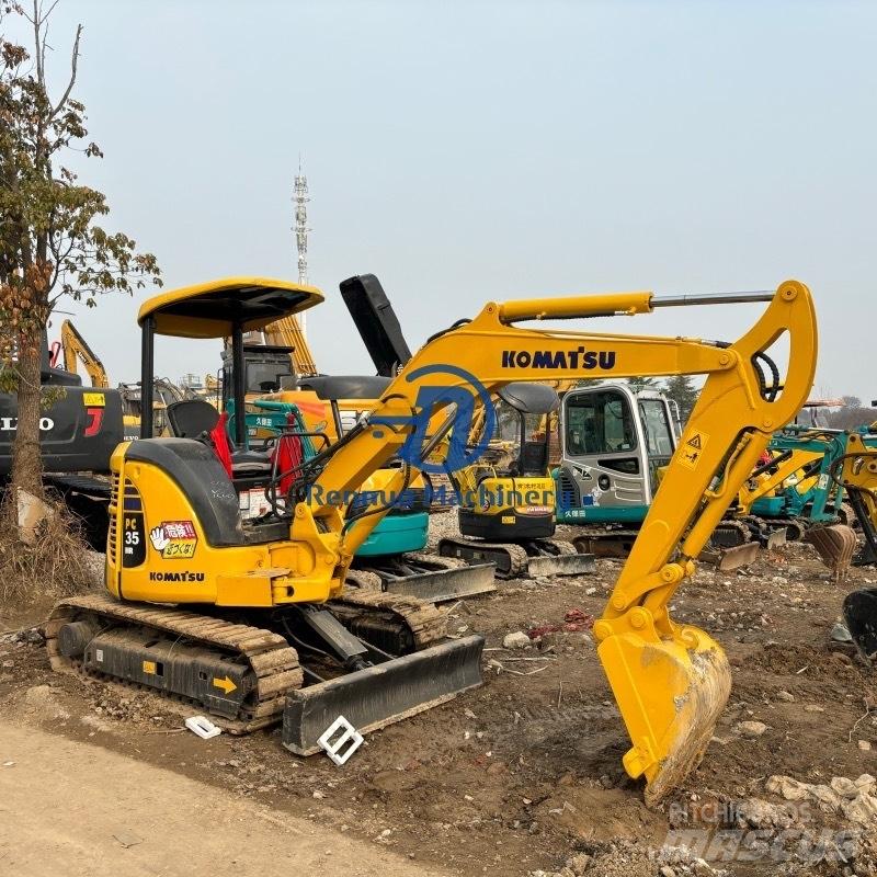 Komatsu PC35MR Minigrävare < 7t
