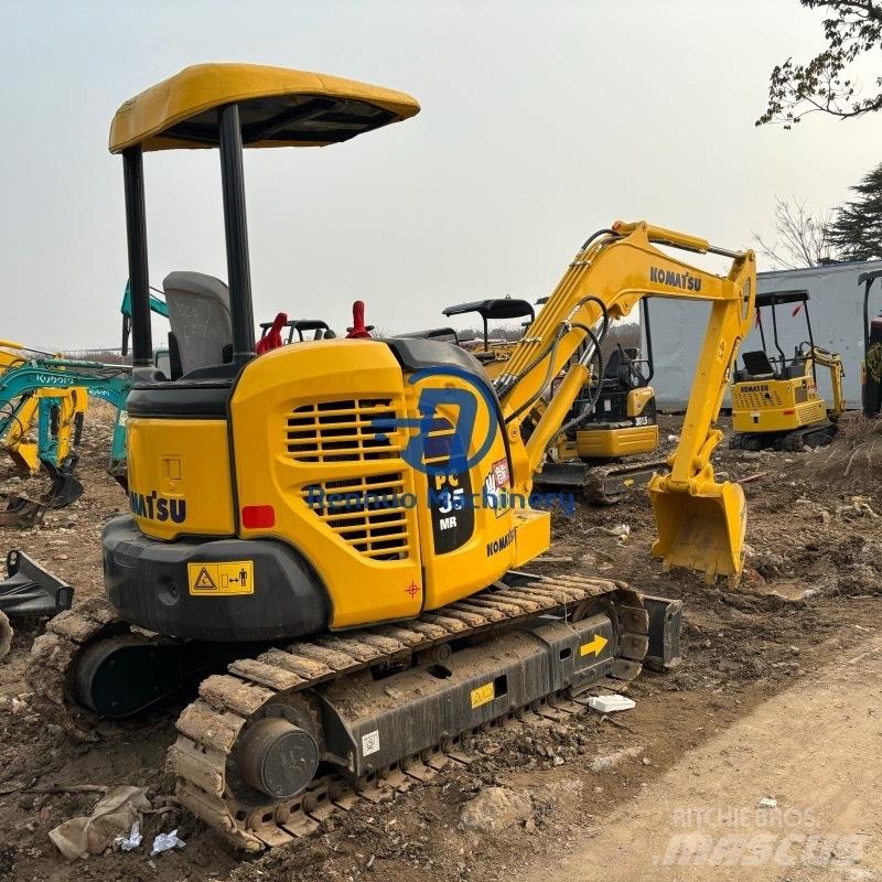 Komatsu PC35MR Minigrävare < 7t