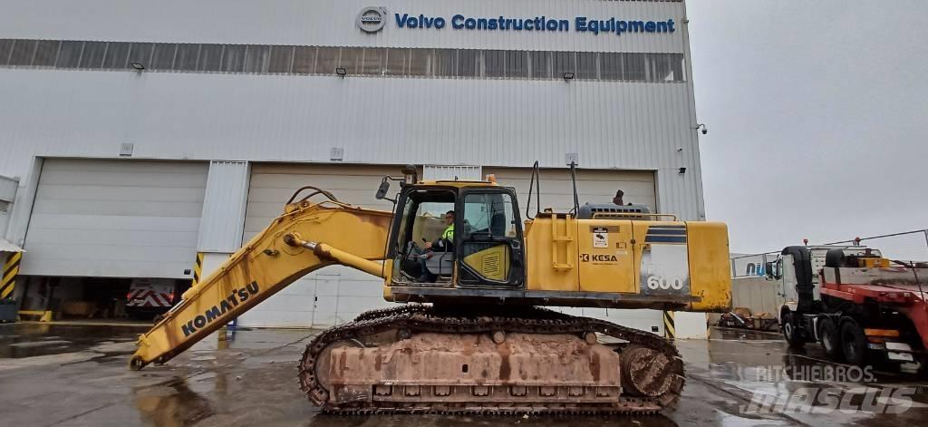 Komatsu PC 600 LC-8 Bandgrävare