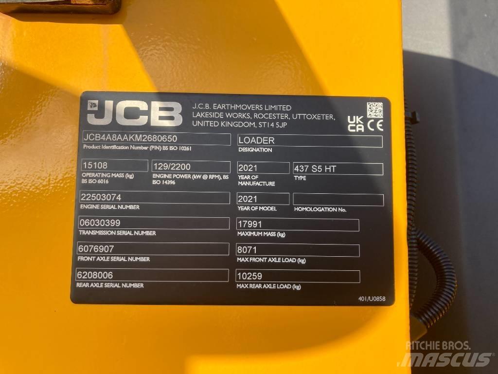 JCB 437 HT Hjullastare