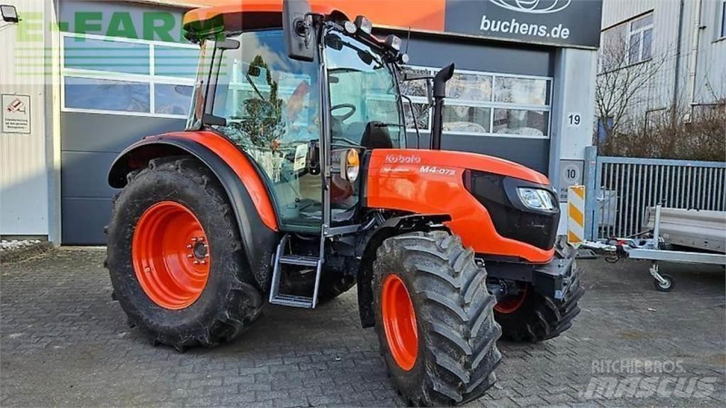 Kubota m4-073 cab Traktorer