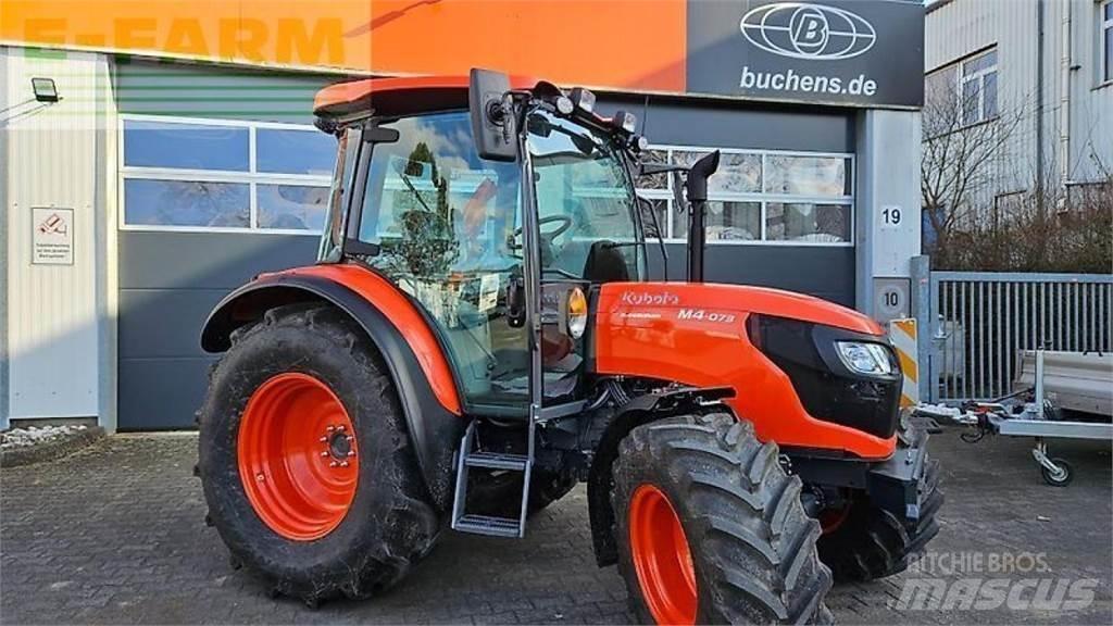 Kubota m4-073 cab Traktorer