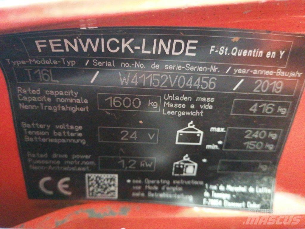 Linde T16L Låglyftare utan plattform