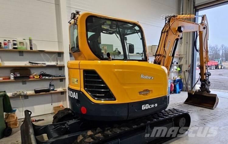 Hyundai R60CR-9 Minigrävare < 7t