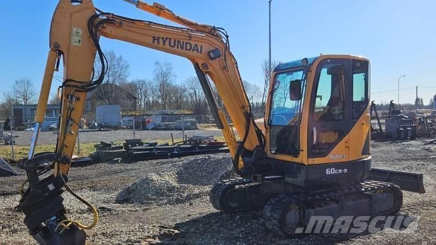 Hyundai R60CR-9 Minigrävare < 7t
