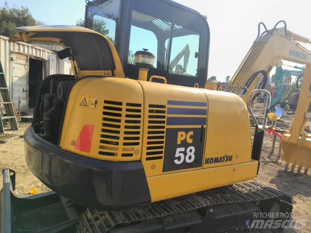 Komatsu PC 58 Minigrävare < 7t
