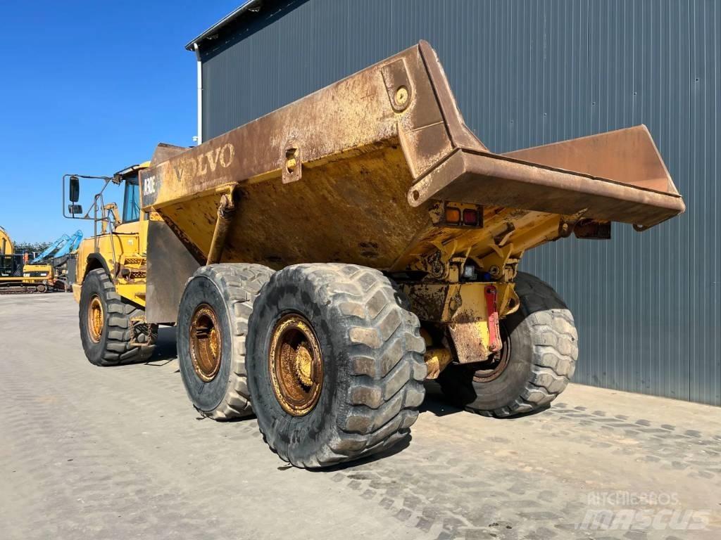 Volvo A30E Midjestyrd dumper