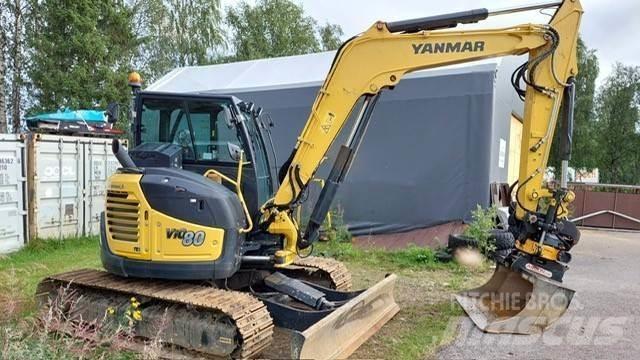 Yanmar Vio 80-1A Midigrävmaskiner 7t - 12t