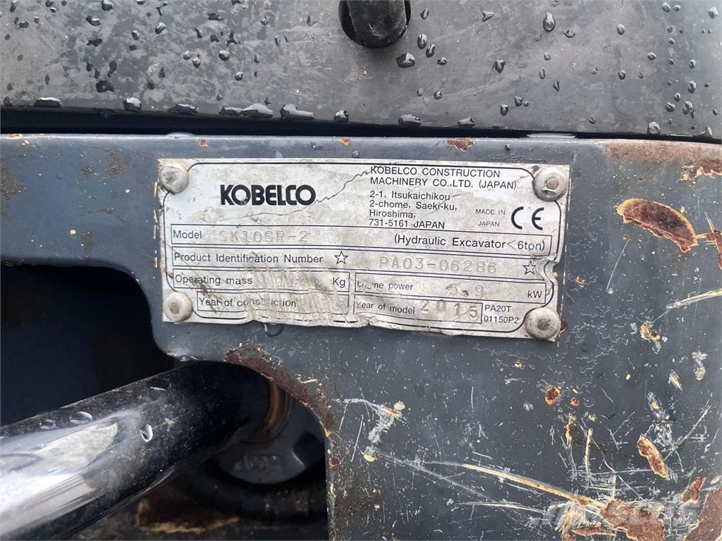 Kobelco SK10SR-2 Hjulgrävare