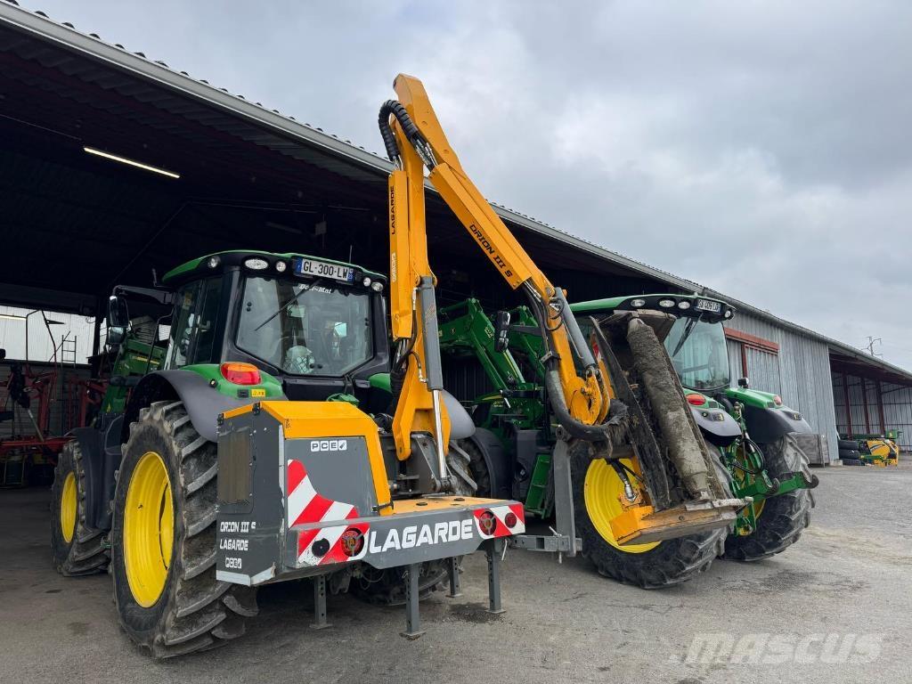 Lagarde Orions 3 S Monterade och påhängda gräsklippare