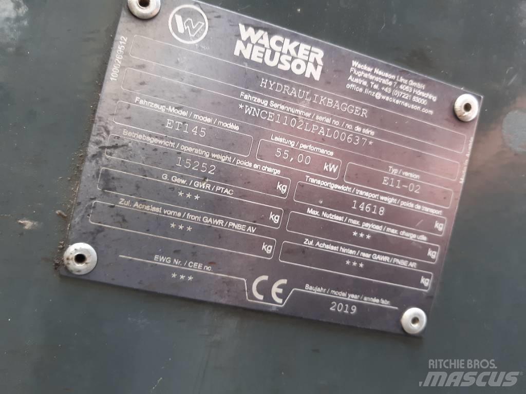Wacker Neuson ET145 Bandgrävare