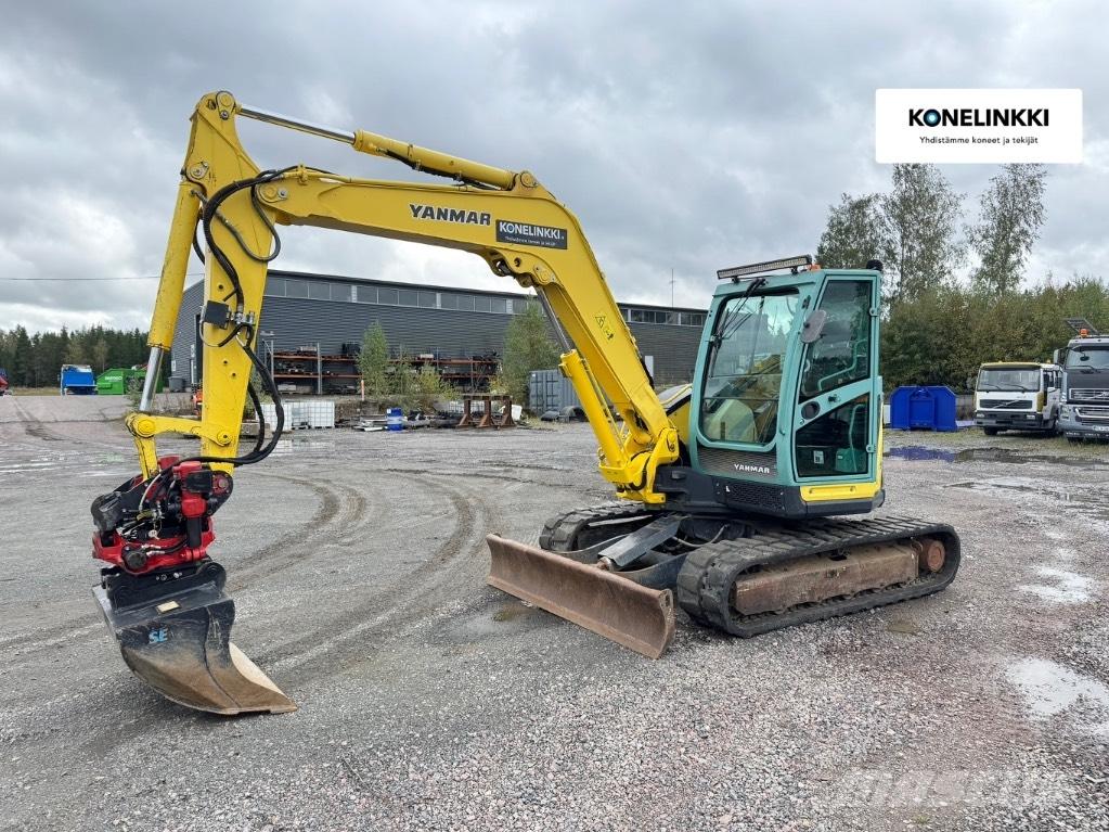 Yanmar Vio 80 U Midigrävmaskiner 7t - 12t