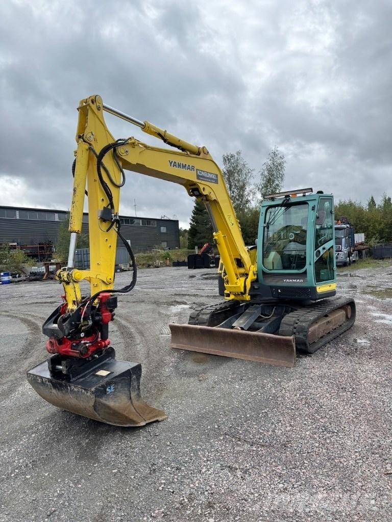 Yanmar Vio 80 U Midigrävmaskiner 7t - 12t