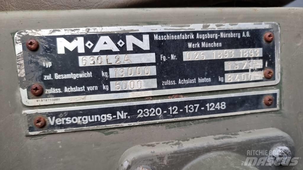 MAN 630 Skåpbilar