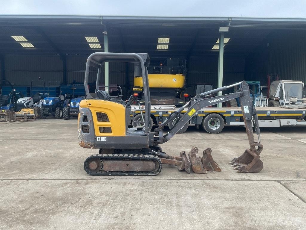 Volvo EC 18 Minigrävare < 7t