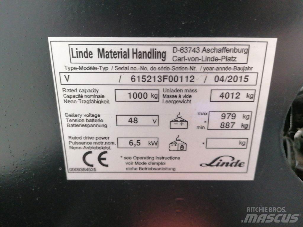 Linde V-48 Plocktruck, låglyftande