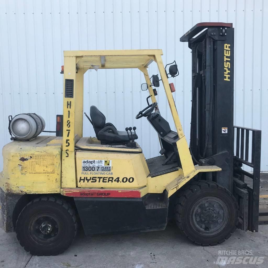 Hyster H4.00DX Gasolmotviktstruckar