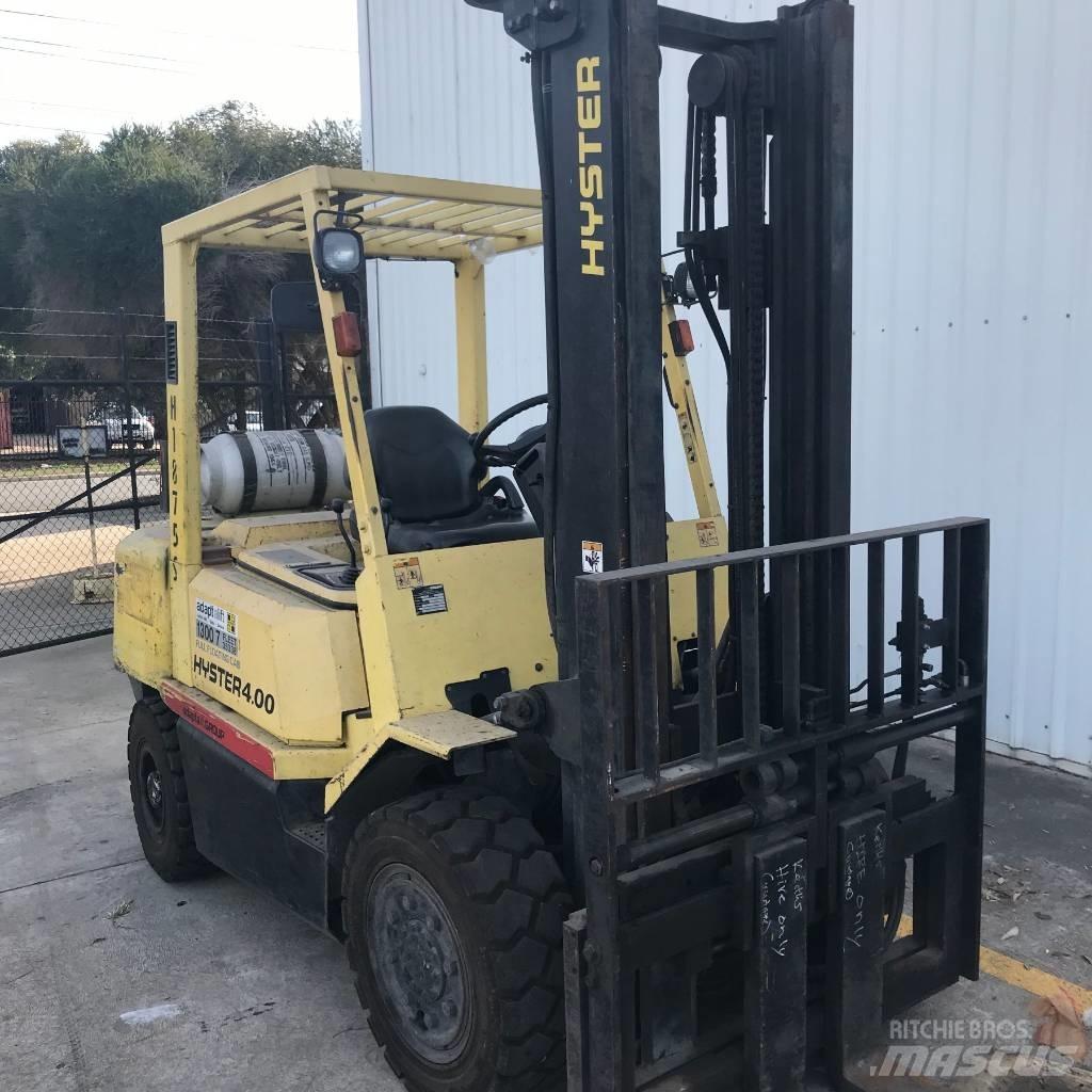 Hyster H4.00DX Gasolmotviktstruckar