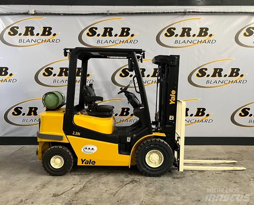 Yale GLP2.5N Gasolmotviktstruckar