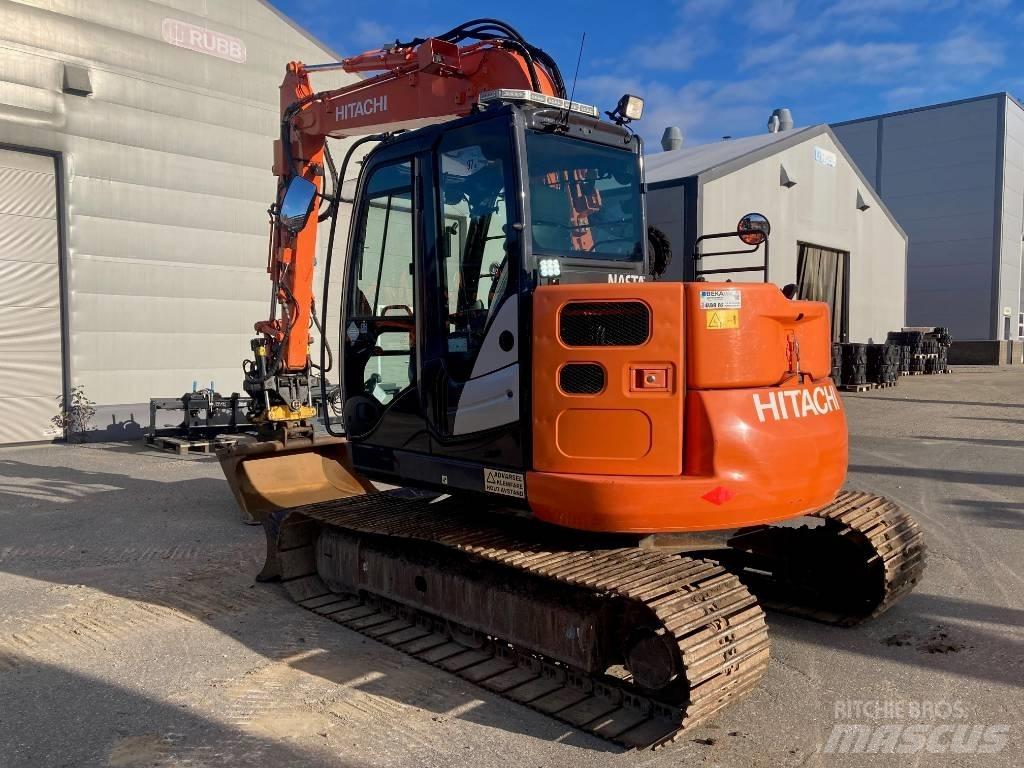 Hitachi ZX 85 US-5 Midigrävmaskiner 7t - 12t
