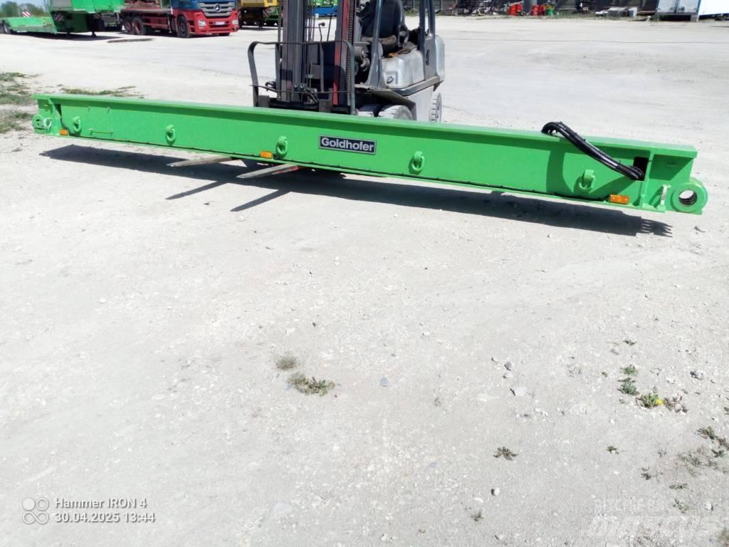 Goldhofer tiefbett Låg lastande semi trailer