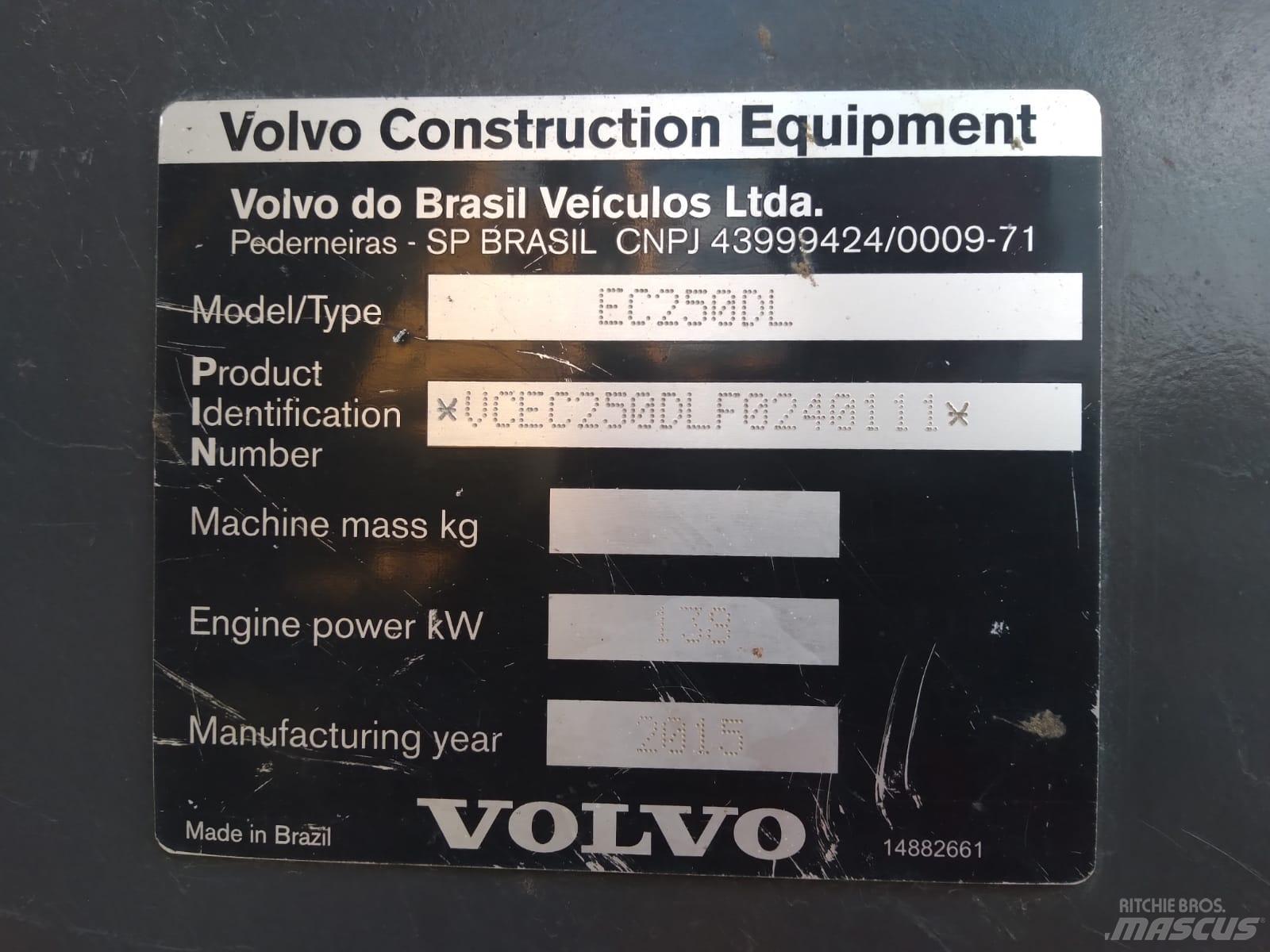 Volvo EC 250 D L Bandgrävare
