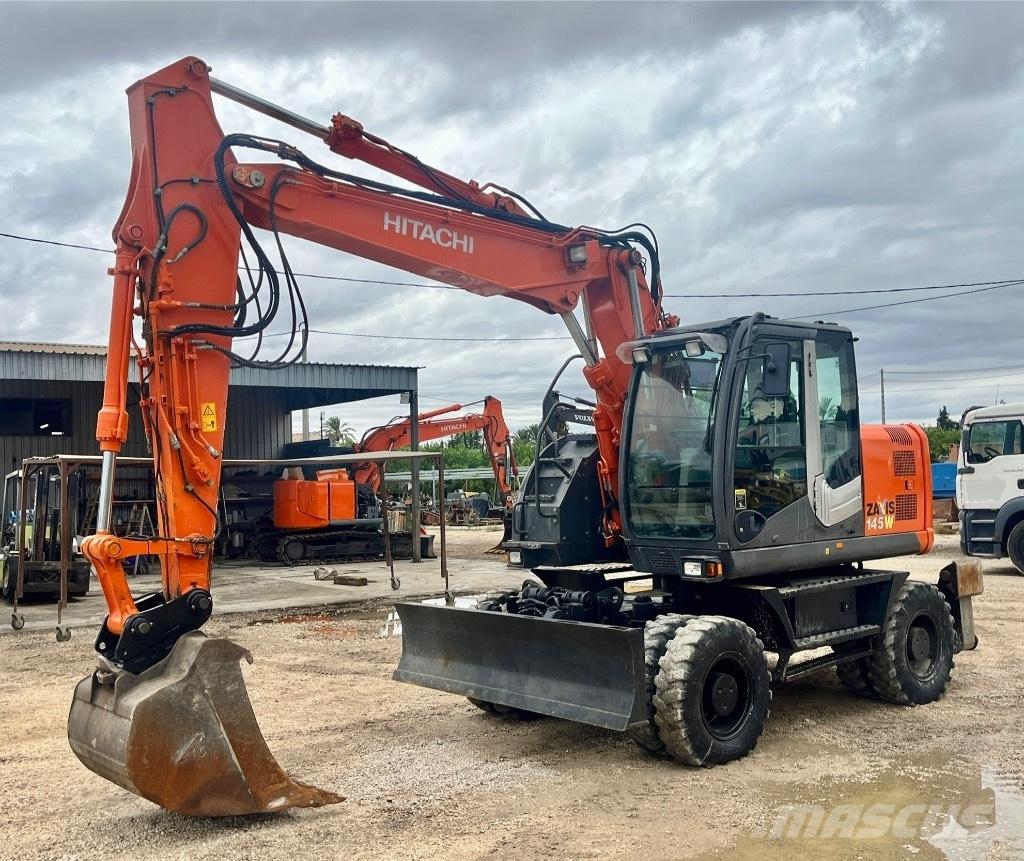 Hitachi ZX 145 W-3 Hjulgrävare