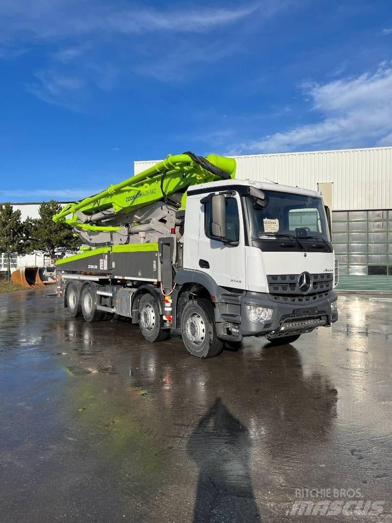 Zoomlion ZL43 Lastbilar med betongpump