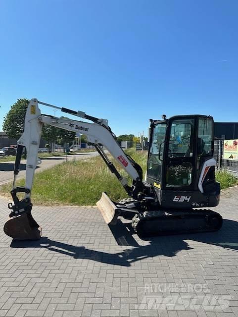 Bobcat E34 Minigrävare < 7t