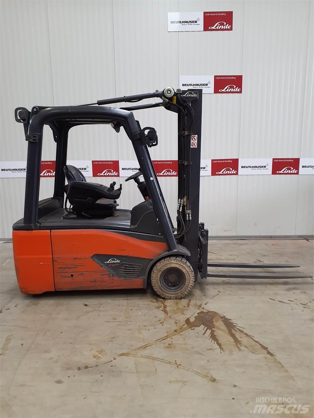 Linde E16L Elmotviktstruckar