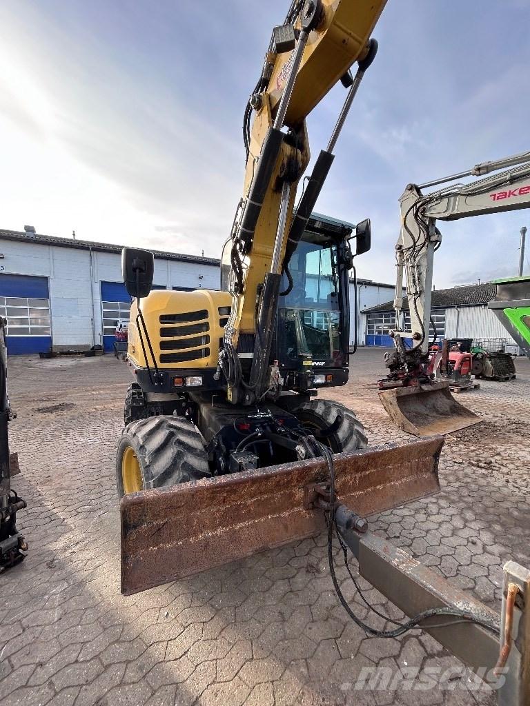 Yanmar B 75 W Hjulgrävare