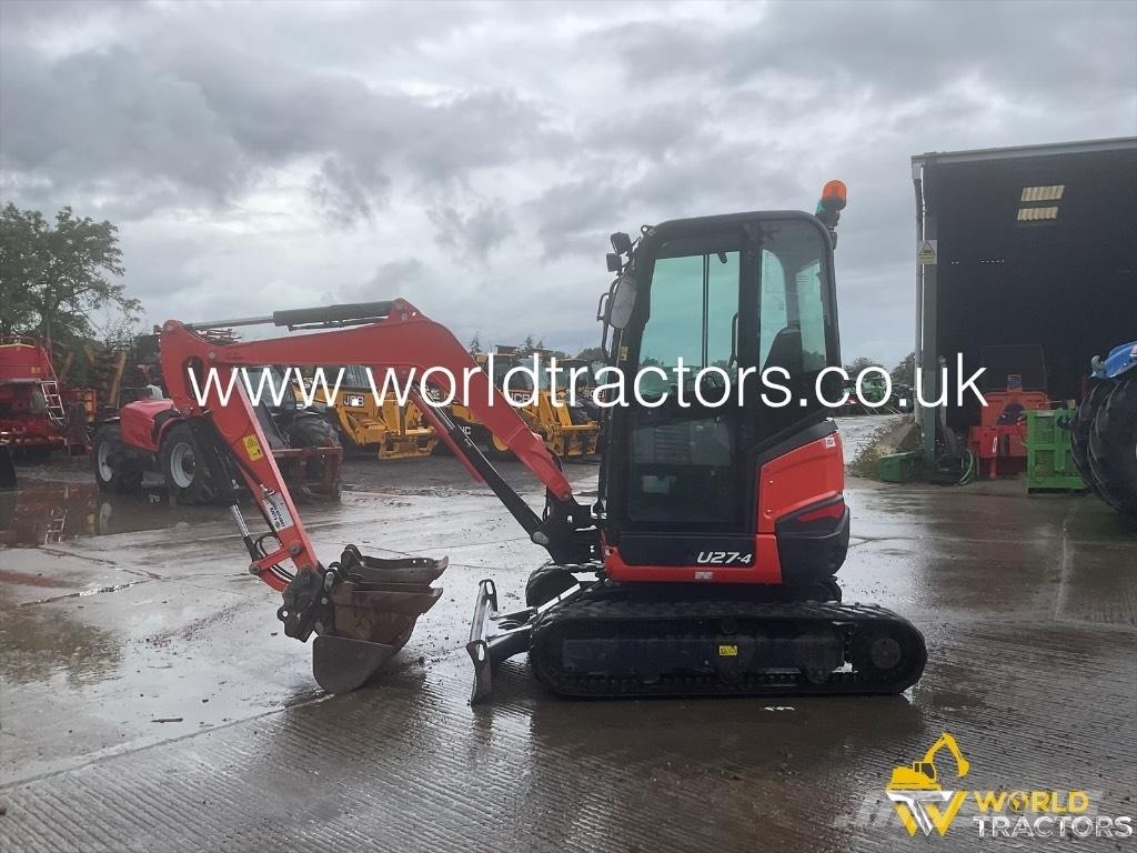Kubota U 27-4 Minigrävare < 7t