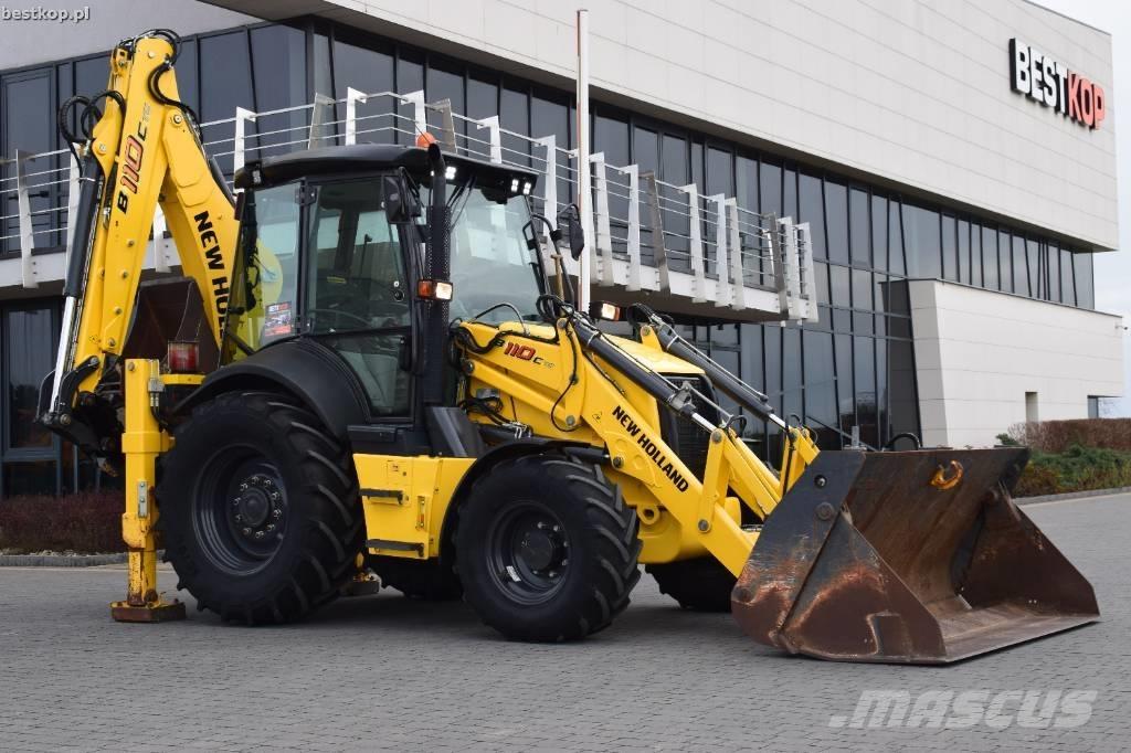 New Holland B 110 C Grävlastare