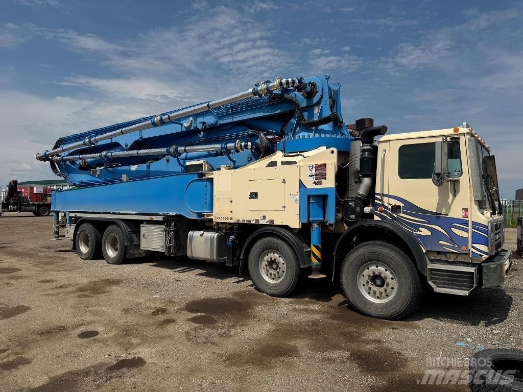 Alliance 50m Lastbilar med betongpump