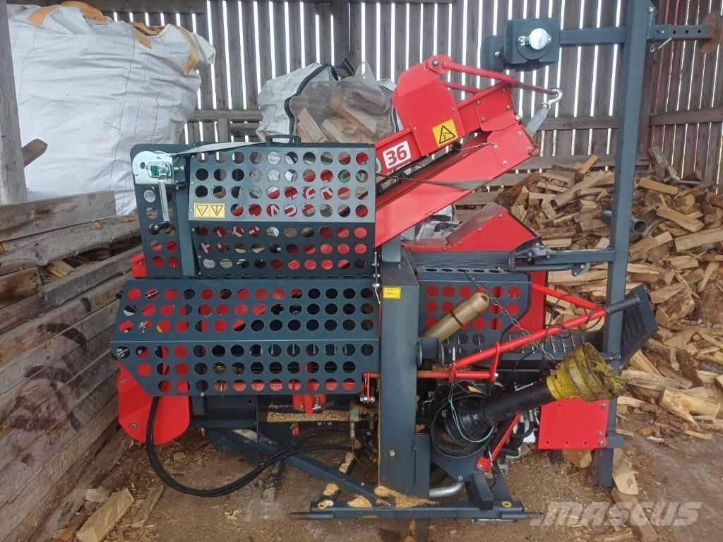 Pilkemaster Evo 36 Vedklyvar och vedkapar