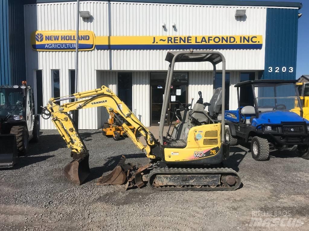 Yanmar Vio 17 Bandgrävare