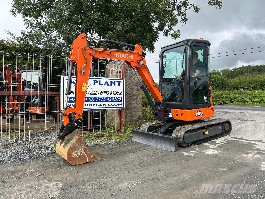 Hitachi ZX 26 U-6 Minigrävare < 7t