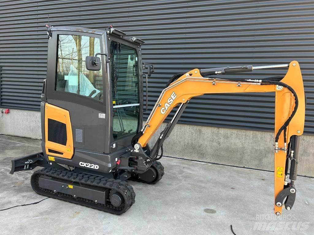 CASE CX 22 D Minigrävare < 7t