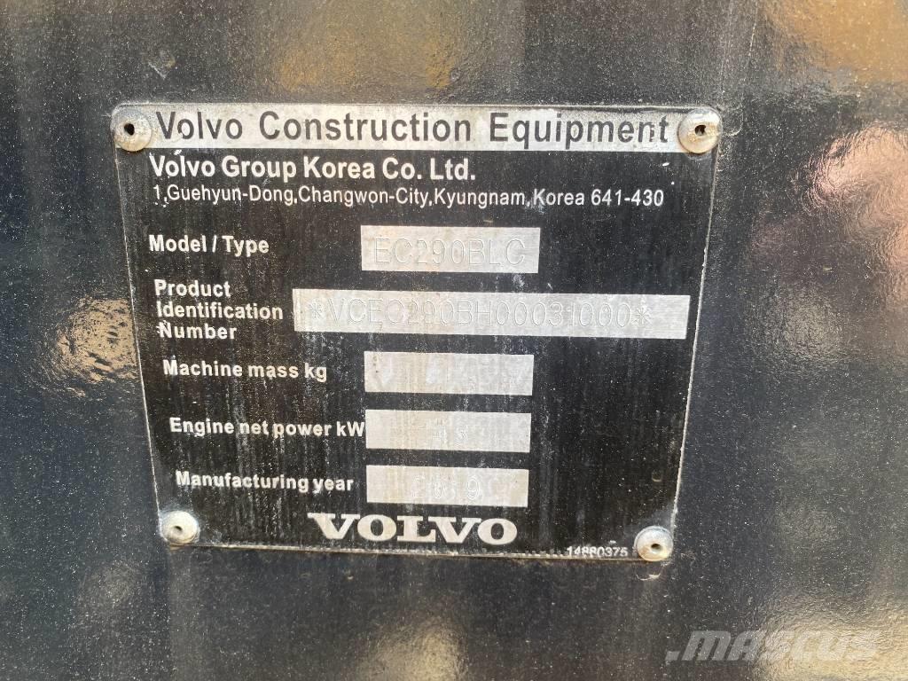 Volvo EC 290 B LC Bandgrävare