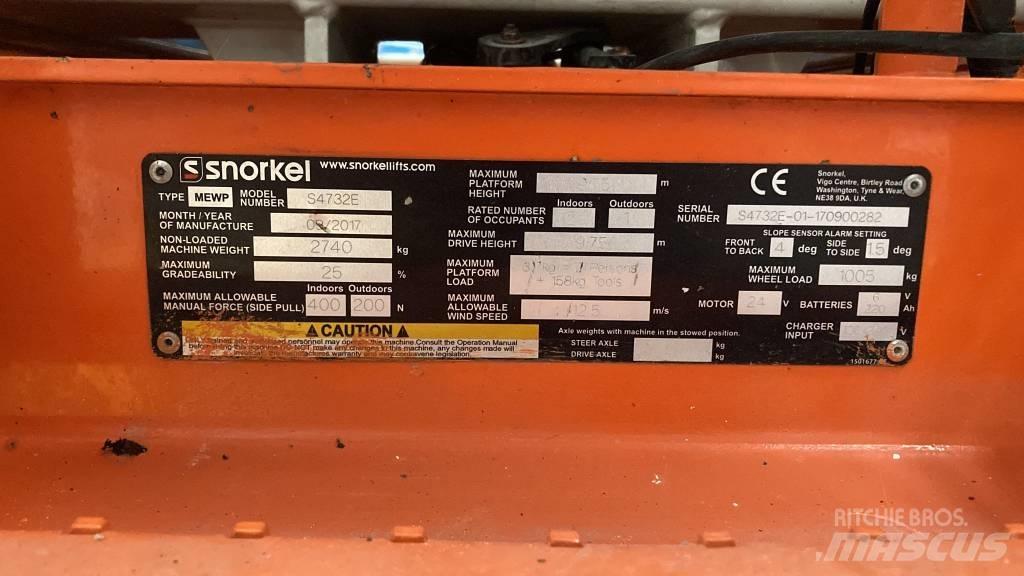 Snorkel S4732E Saxliftar