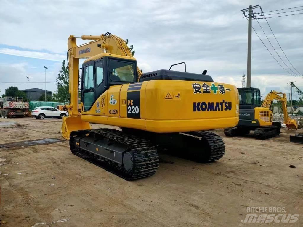 Komatsu pc220-7 Bandgrävare