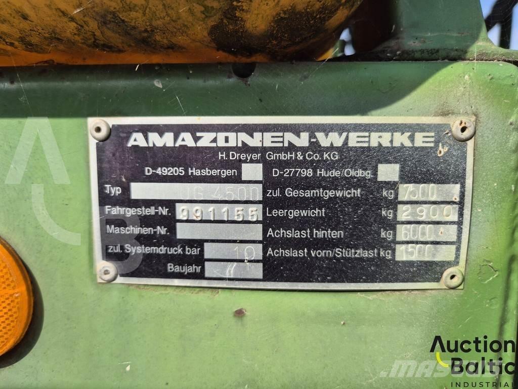 Amazone UG 4500 Dragna sprutor