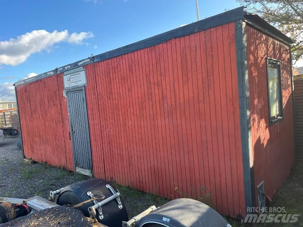  Arbetsbod Röd Byggbaracker