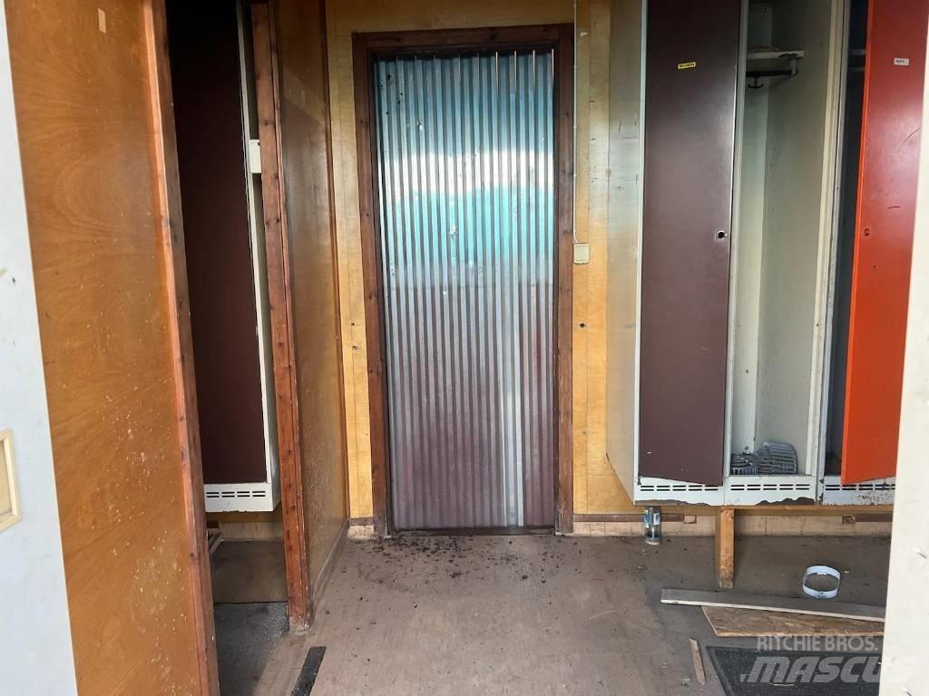  Arbetsbod Röd Byggbaracker