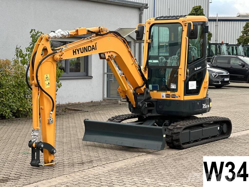 Hyundai R35Z 9A Minigrävare < 7t