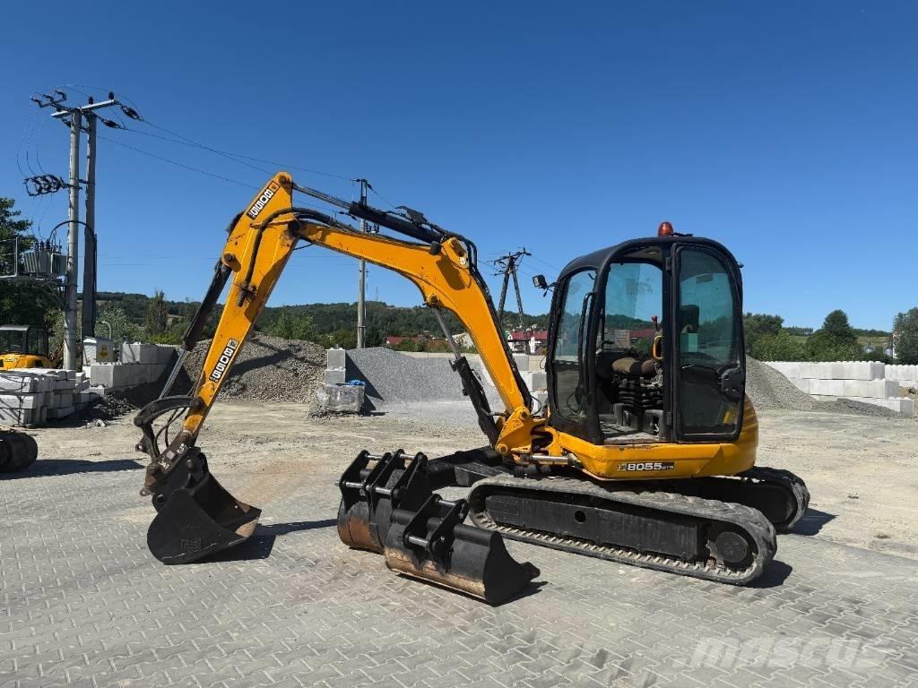 JCB 8055 RTS Minigrävare < 7t