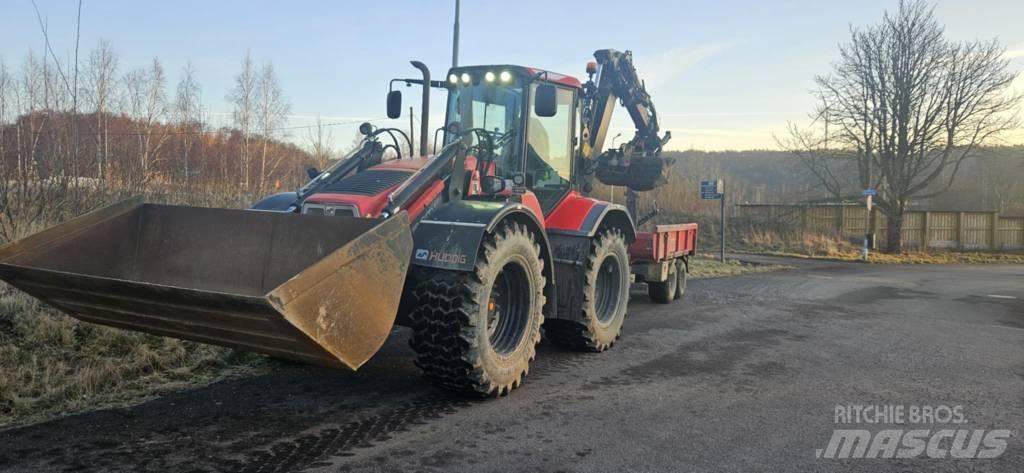 Huddig 1260 C Grävmaskiner med frontskopa